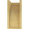 Ekena Millwork 7"W x 7"D x 14"H Wide Helena Rough Cedar Woodgrain TimberThane Corbel, Primed Tan CORUR07X07X14HELRCPR - alternate 6